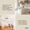 Umbra 17" x 17" Clear Magino Stool with Magazine Rack